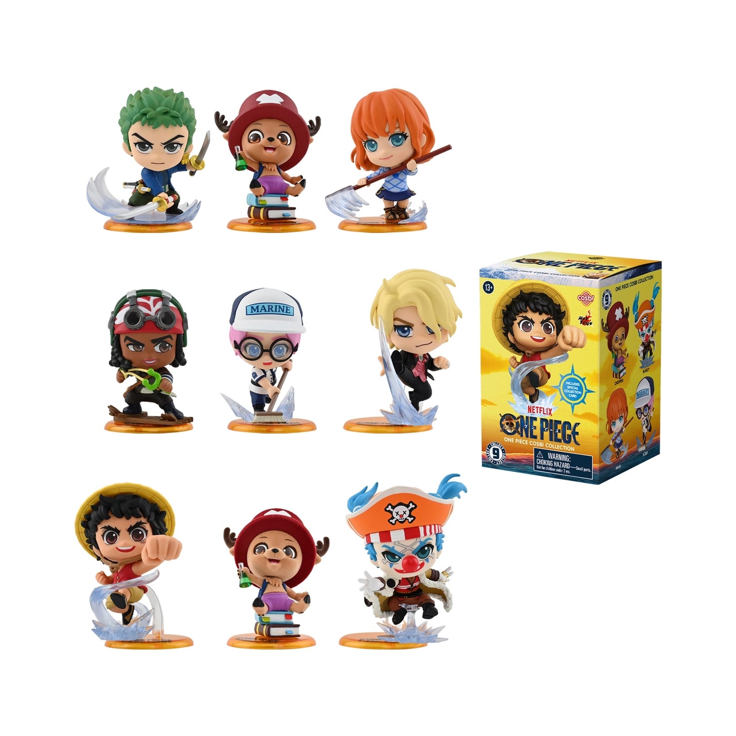 Hot Toys Cosbi Netflix One Piece Blind Box