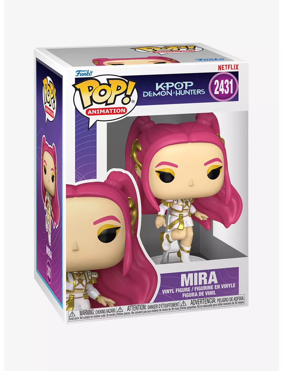 Funko Pop! Animation KPop Demon Hunters Mira Vinyl Figure #2431