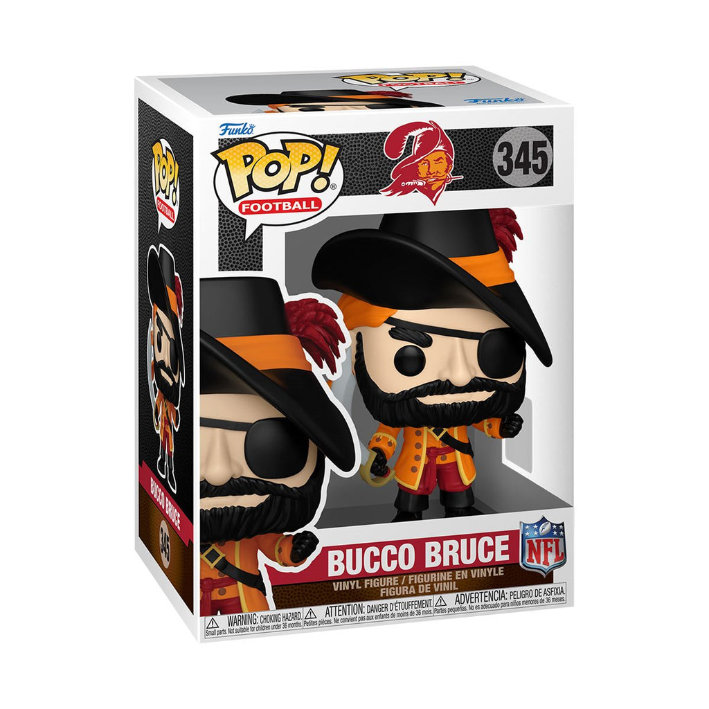 Funko Pop! NFL Mascots Throwback Buccaneers Bucco Bruce #345