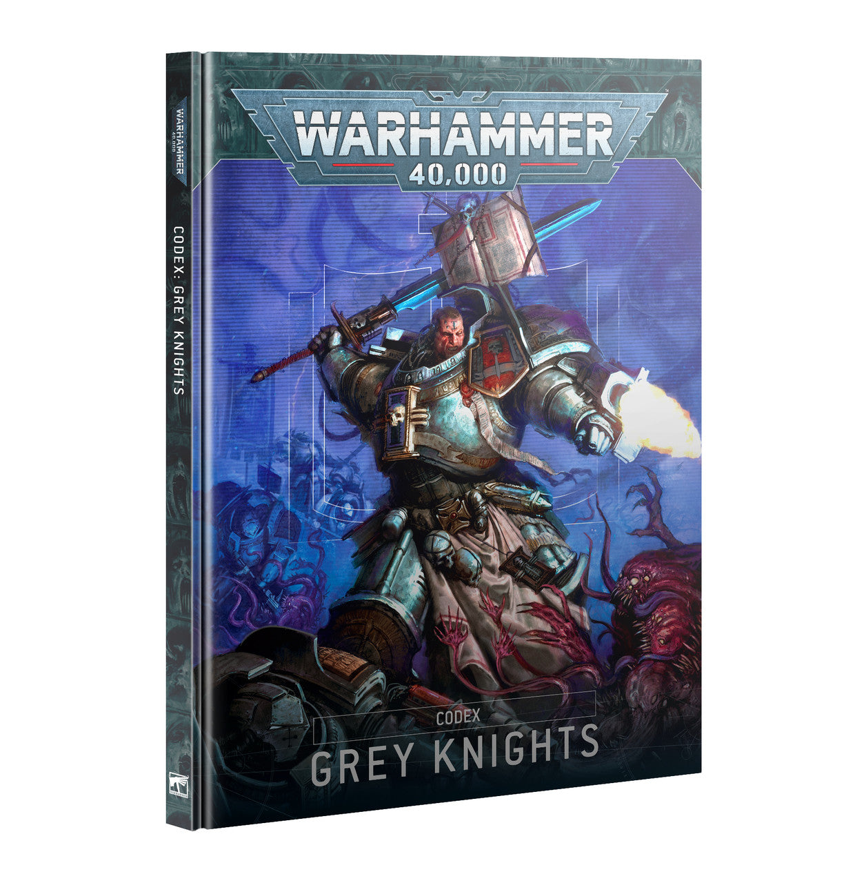 Warhammer 40K:  Codex - Grey Knights Hardbound English Book GW-2025-57-01
