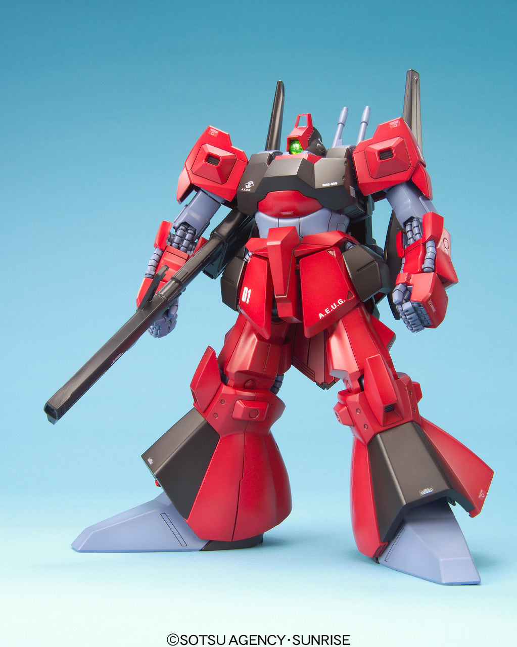 Bandai Gundam MG 1/100 Rick Dias Quattoro Color Red Gundam Model Kit
