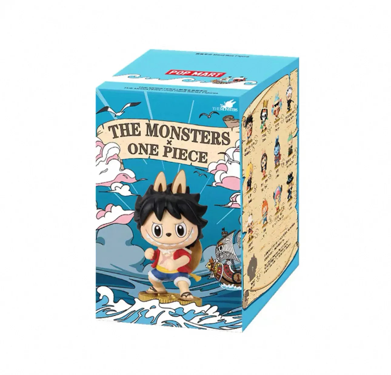 Pop Mart Blind Box - The Monster Labubu X One Piece Series (Random 1pcs)