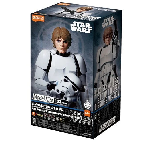 Blokees Star Wars Luke Skywalker Storm Trooper Disguise Model Kit