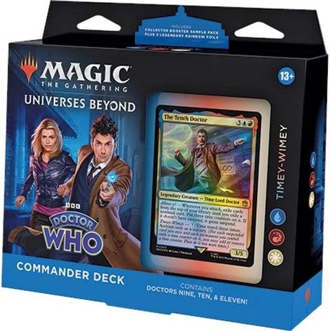 Magic The Gathering Universes Beyond: Doctor Who - Timey-Wimey Commander Deck