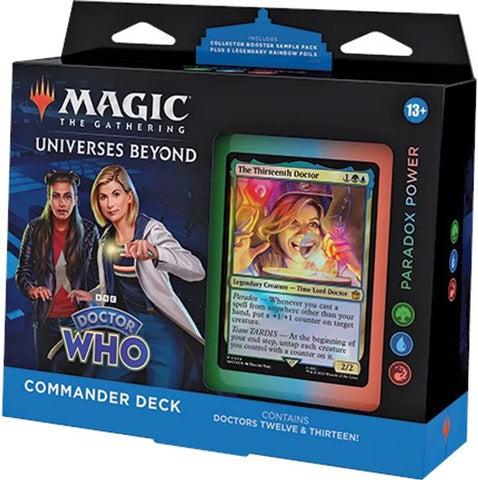 Magic The Gathering Universes Beyond: Doctor Who - Paradox Power Commander Deck