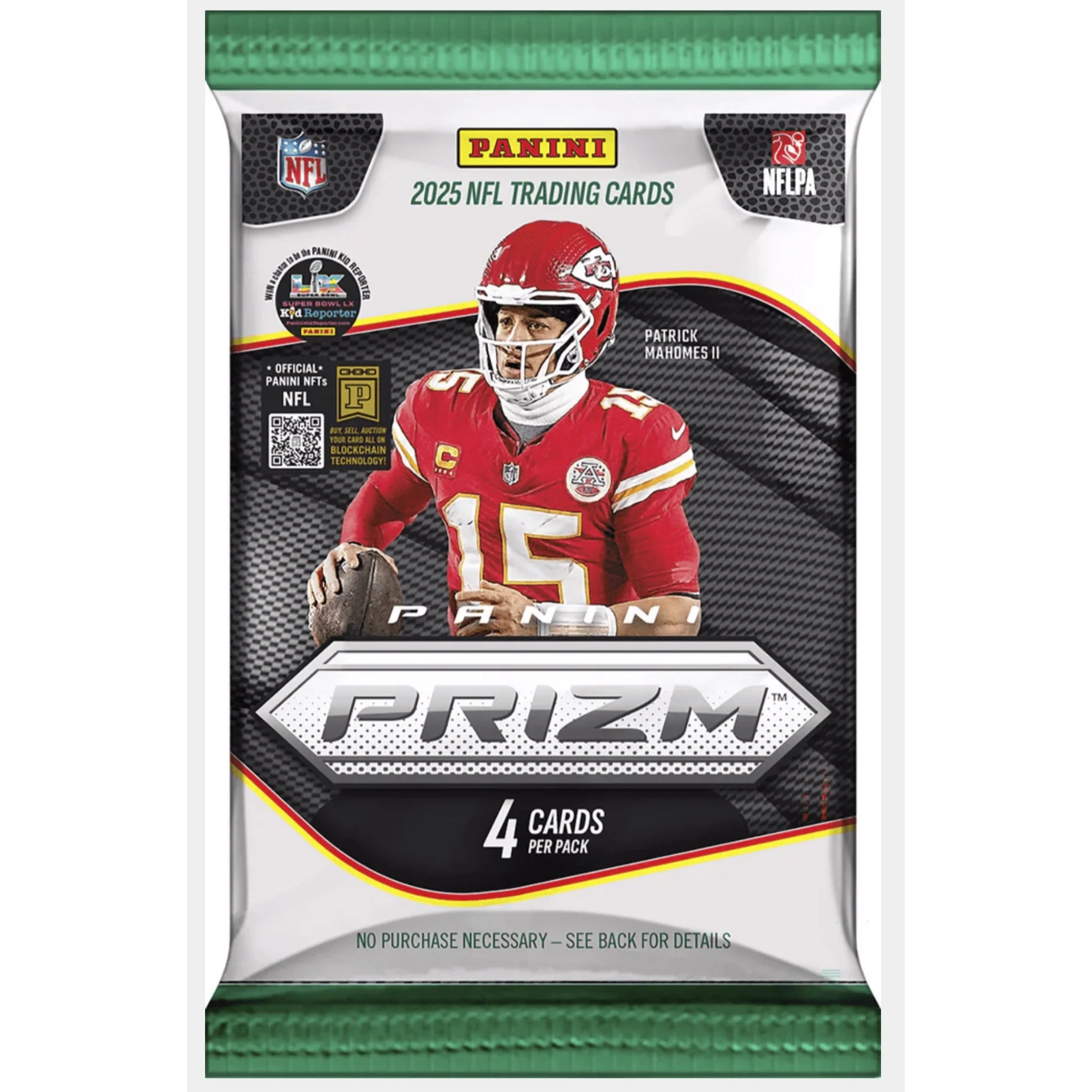 2025 Panini Prizm NFL Football Retail Pack