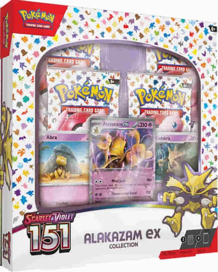 Pokemon: Scarlet and Violet 151 - Alakazam ex Collection