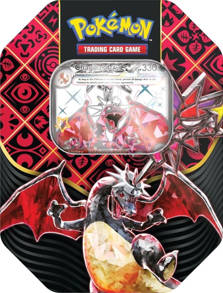 Pokemon Paldean Fates International Tin [Charizard ex]