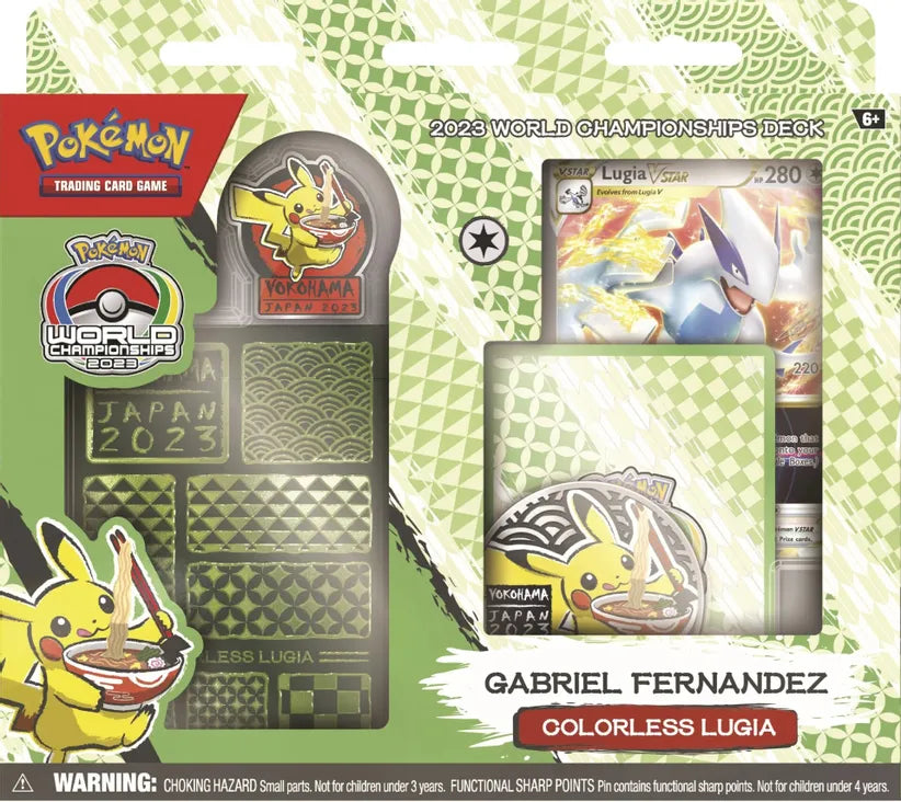 Pokemon 2023 World Championship Deck (Colorless Lugia)