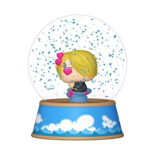 One Piece Mini Glitter Globe