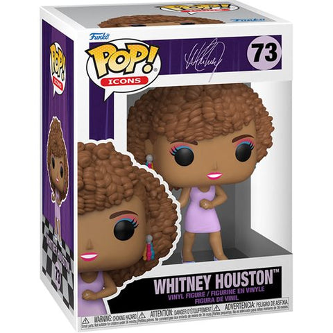 Whitney Houston: Whitney Houston in Purple Dress - Funko Pop! Icons