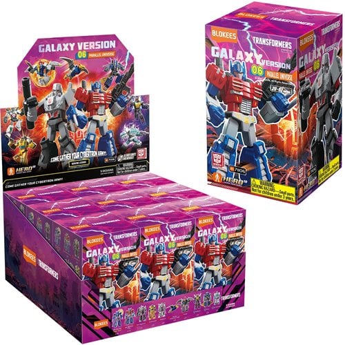Transformers Galaxy GV06 Transformers Parallel Universe Blokees 4-Inch Blind Box Model Kit