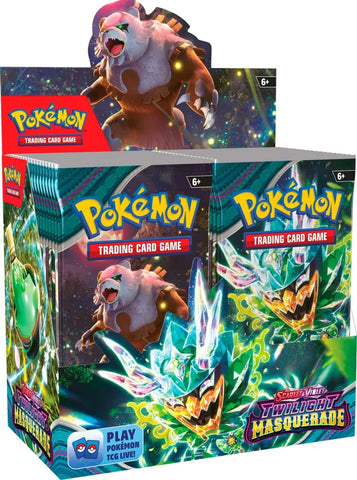 Pokemon Scarlet & Violet 6 Twilight Masquerade Booster Box  (Releases May 24, 2024)