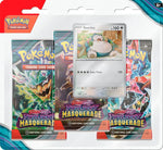 Pokemon Twilight Masquerade 3 Pack Blister [Snorlax]