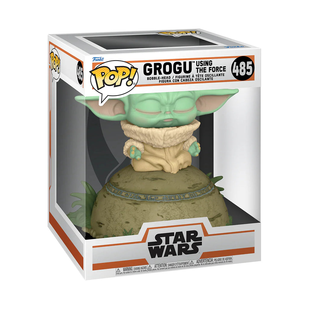 Funko Pop! Deluxe: Mandalorian - The Child (Grogu) Using The Force (Lights and Sounds)