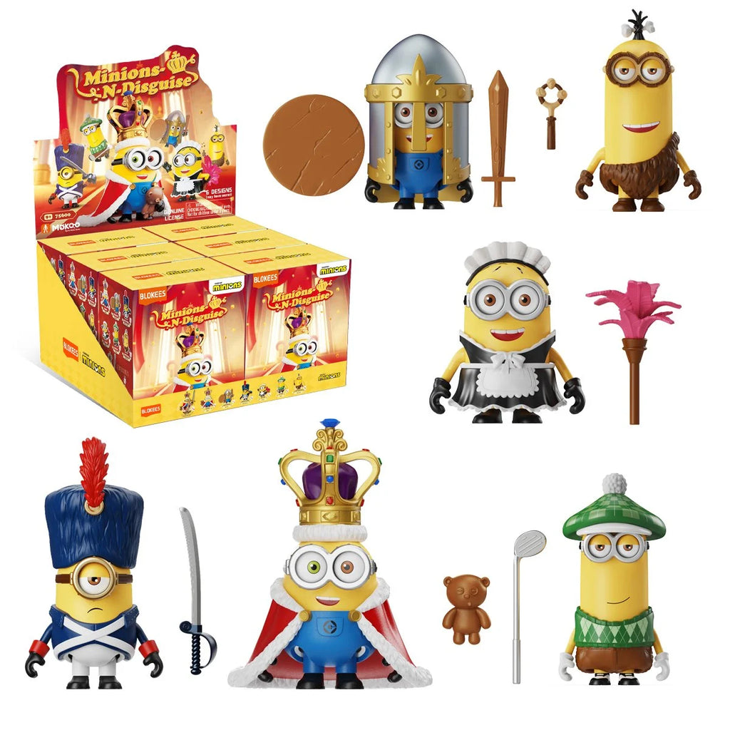 Blokee Minions Minions-N-Disguise Mokoo 01 Blind Box Mini Model Kit Single Unit