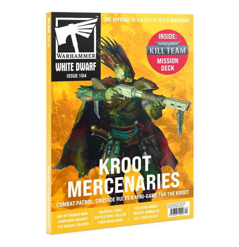 WARHAMMER:  White Dwarf #504 - Kroot Mercenaries