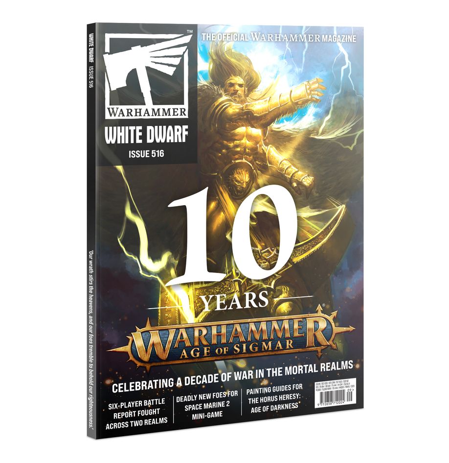 Warhammer:  Age of Sigmar -  White Dwarf 516