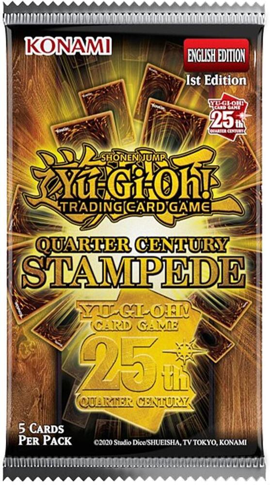Yu-Gi-Oh Quarter Century Stampede Booster Pack