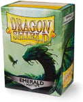 Dragon Shield: Jet - Emerald Sleeves - Standard Size (100ct)