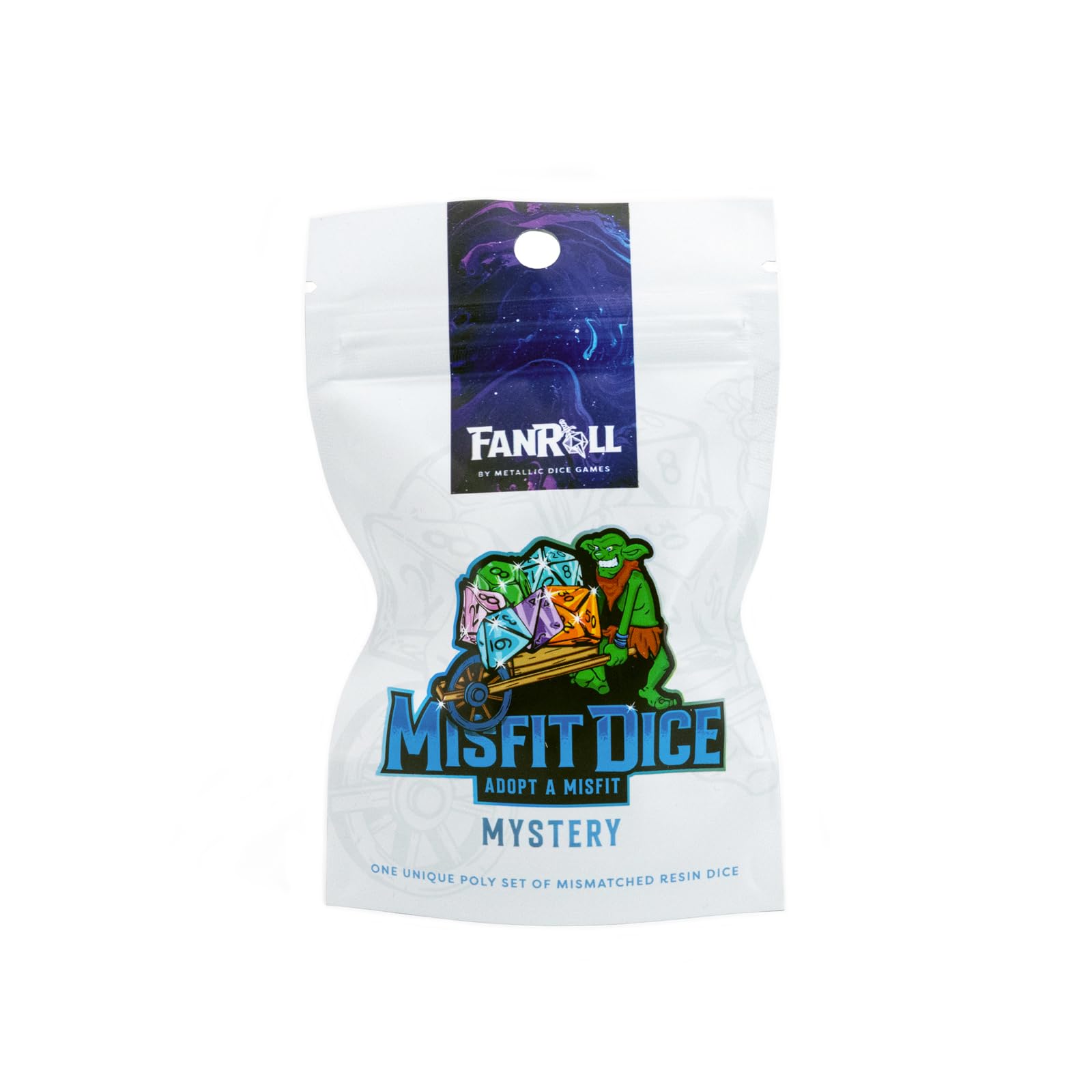 MISFIT RESIN SET: ADOPT A MISFIT (BLIND PACK) BY FANROLL DICE