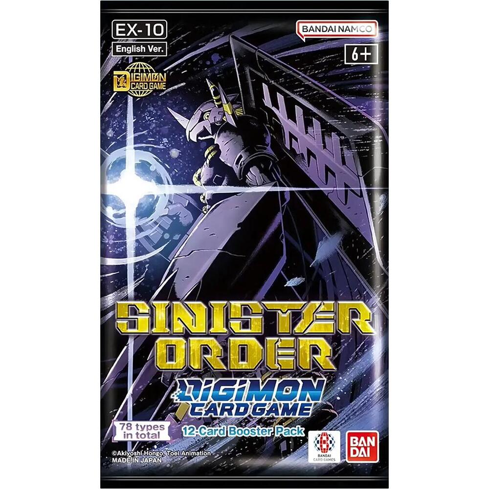 DIGIMON TCG: Sinister Order Booster Pack - Sinister Order (EX10)