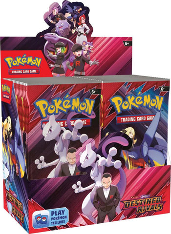 Pokemon Destined Rivals Booster Box (Pre-order, Ships 5/30/25)