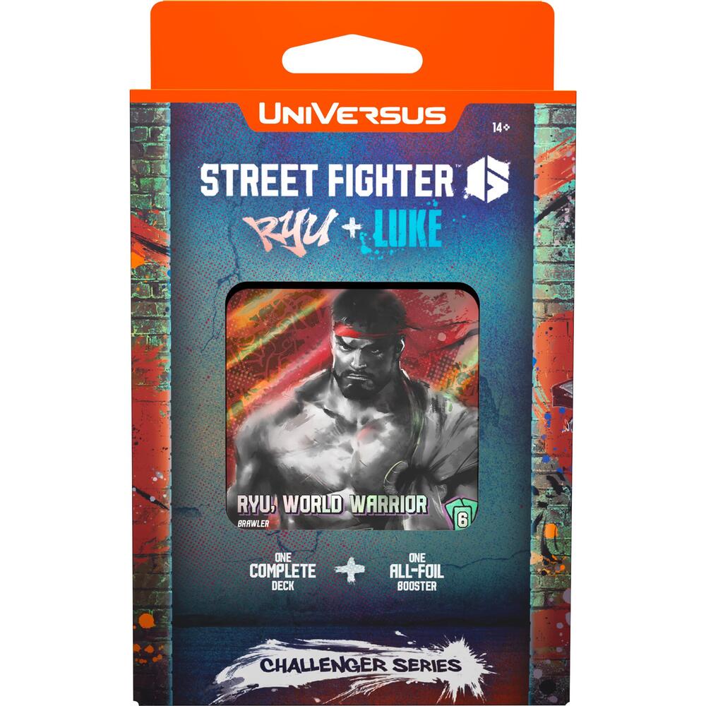 UIniversus Street Fighter 6 Rhu + Luke Challenge Series Deck
