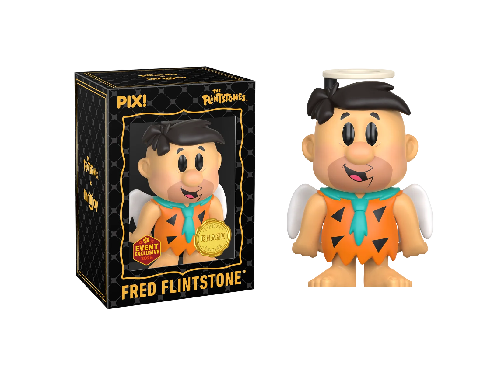 The Flintstones Fred Flintstone Thrilljoy Pix! Vinyl Figure - 2026 Convention Exclusive