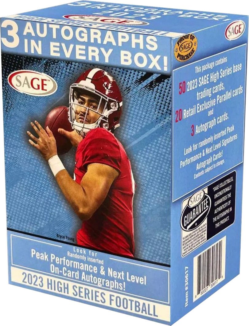 Sage - 2023 High Series Football Blaster Box