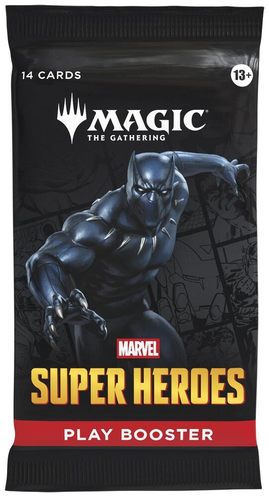 Magic the Gathering - Marvel Super Heroes - Play Booster Pack - Marvel Super Heroes (MSH)