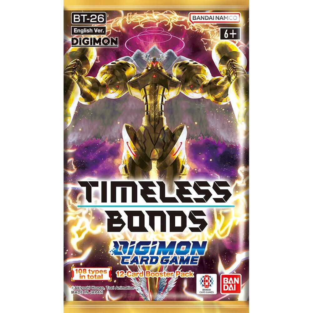Digimon Card Game : Timeless Bonds BT-26 - Booster Pack