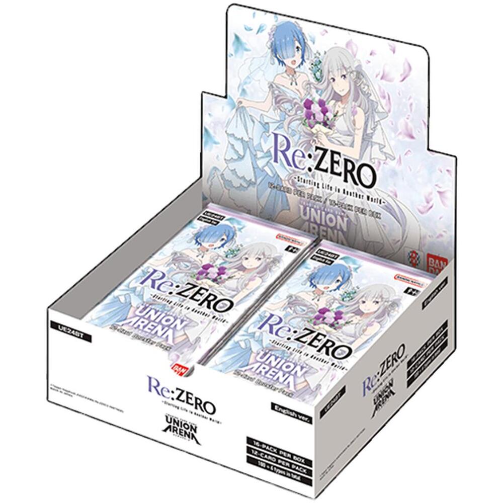 Union Arena TCG Re:ZERO Starting Life in Another World Booster Box UE24BT