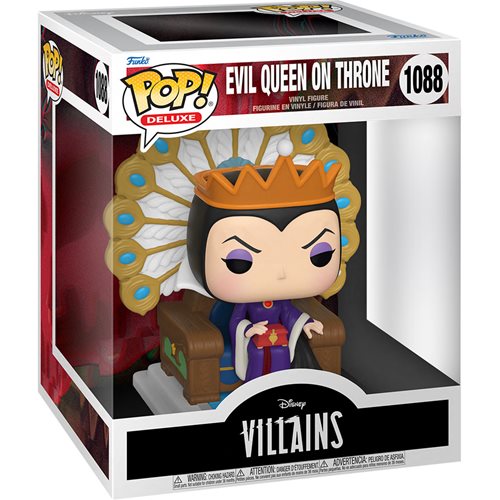 Disney Villains Evil Queen on Throne Deluxe Funko Pop! Vinyl Figure #1088