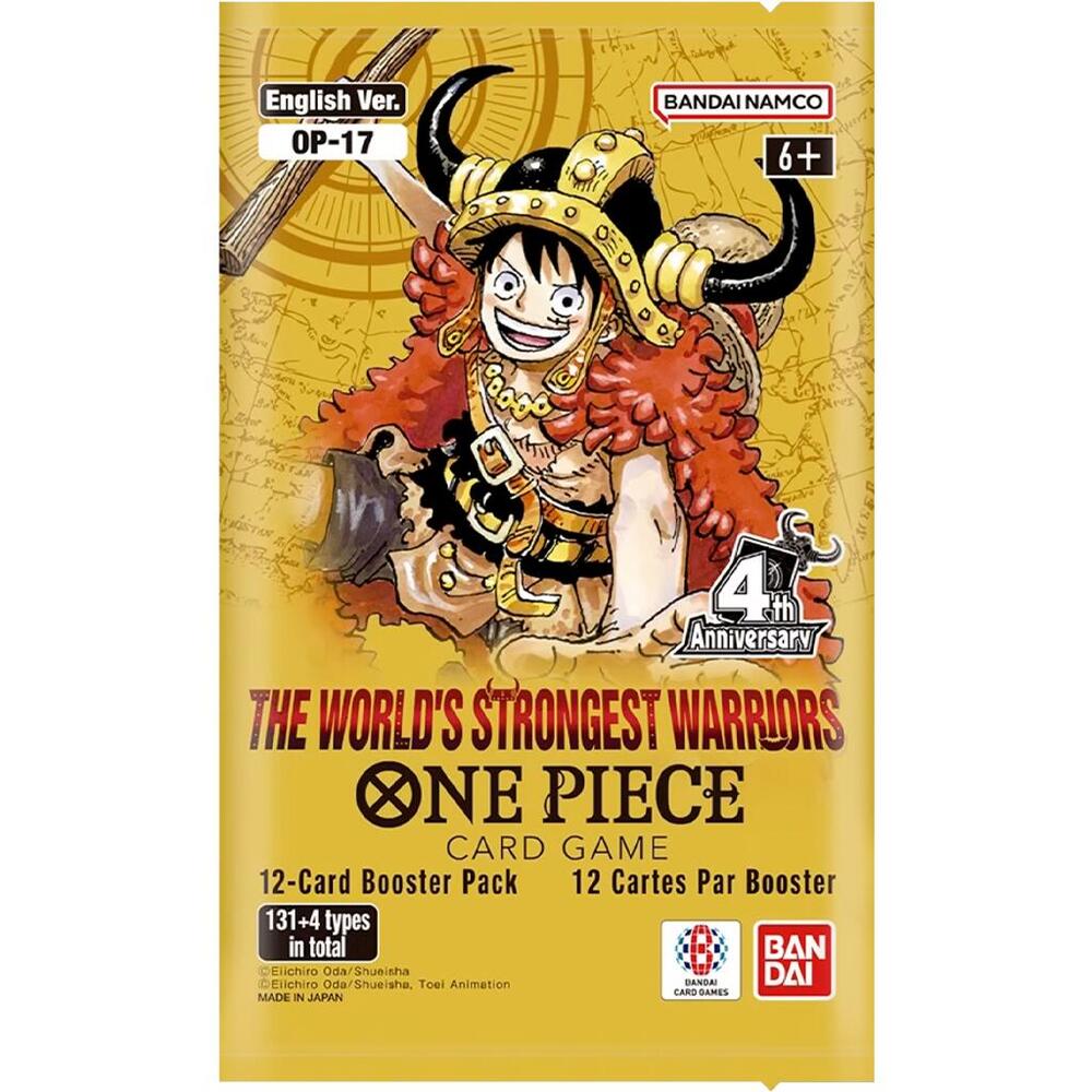 One Piece: OP-17 The World's Strongest Warriors Booster Pack