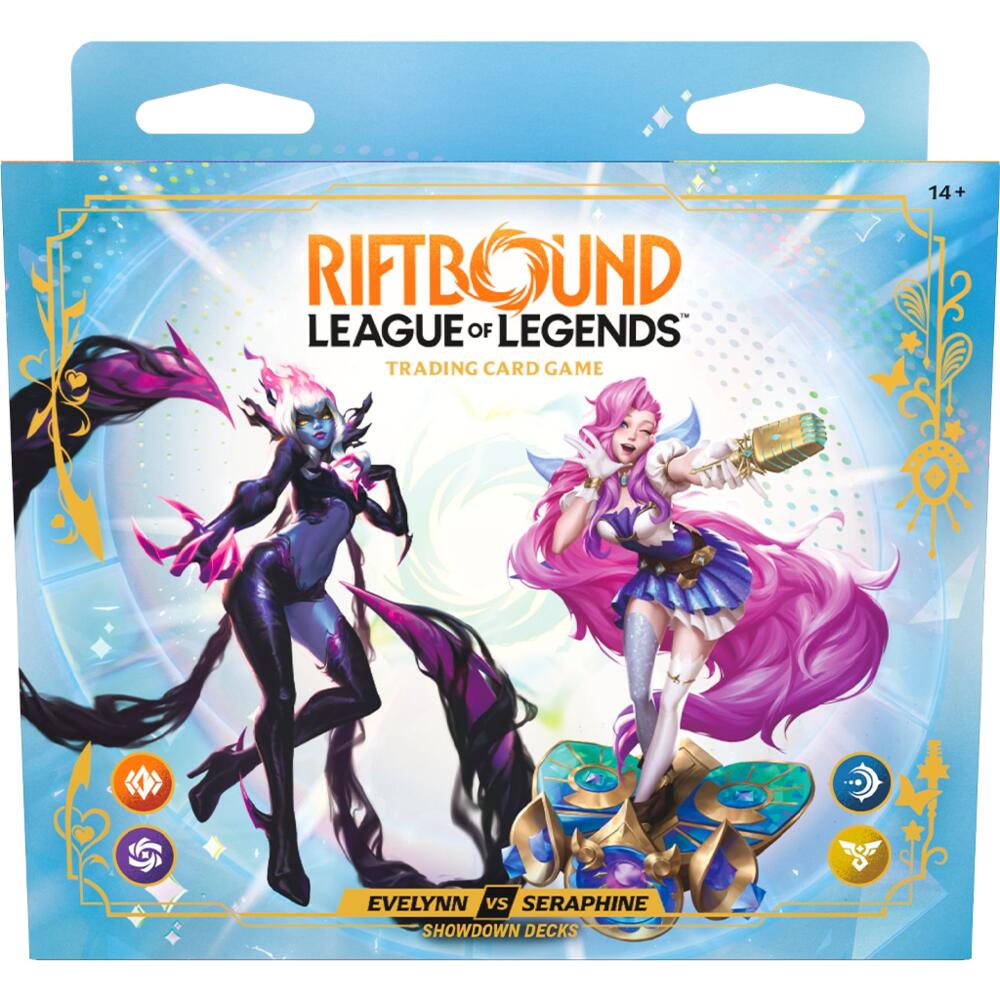 Riftbound League of Legends : Radiance - Evelynn Vs Seraphine Showdown Decks