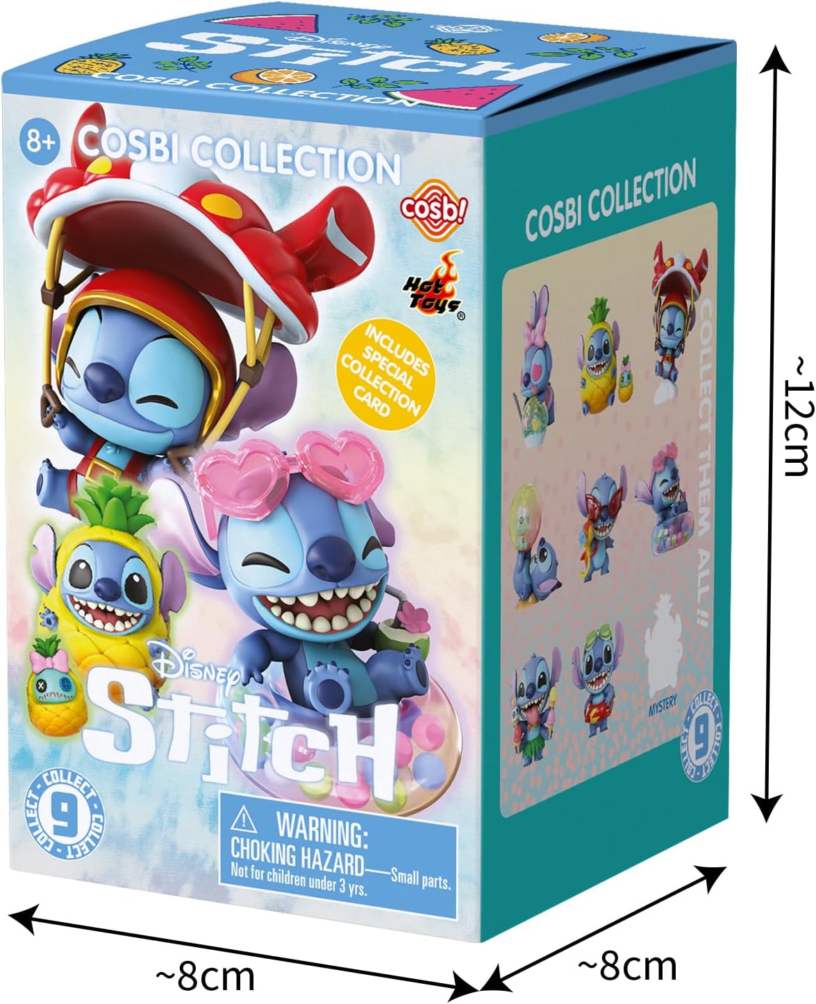 YuMe Stitch Cosbi Figurines Stitch on Holiday Series