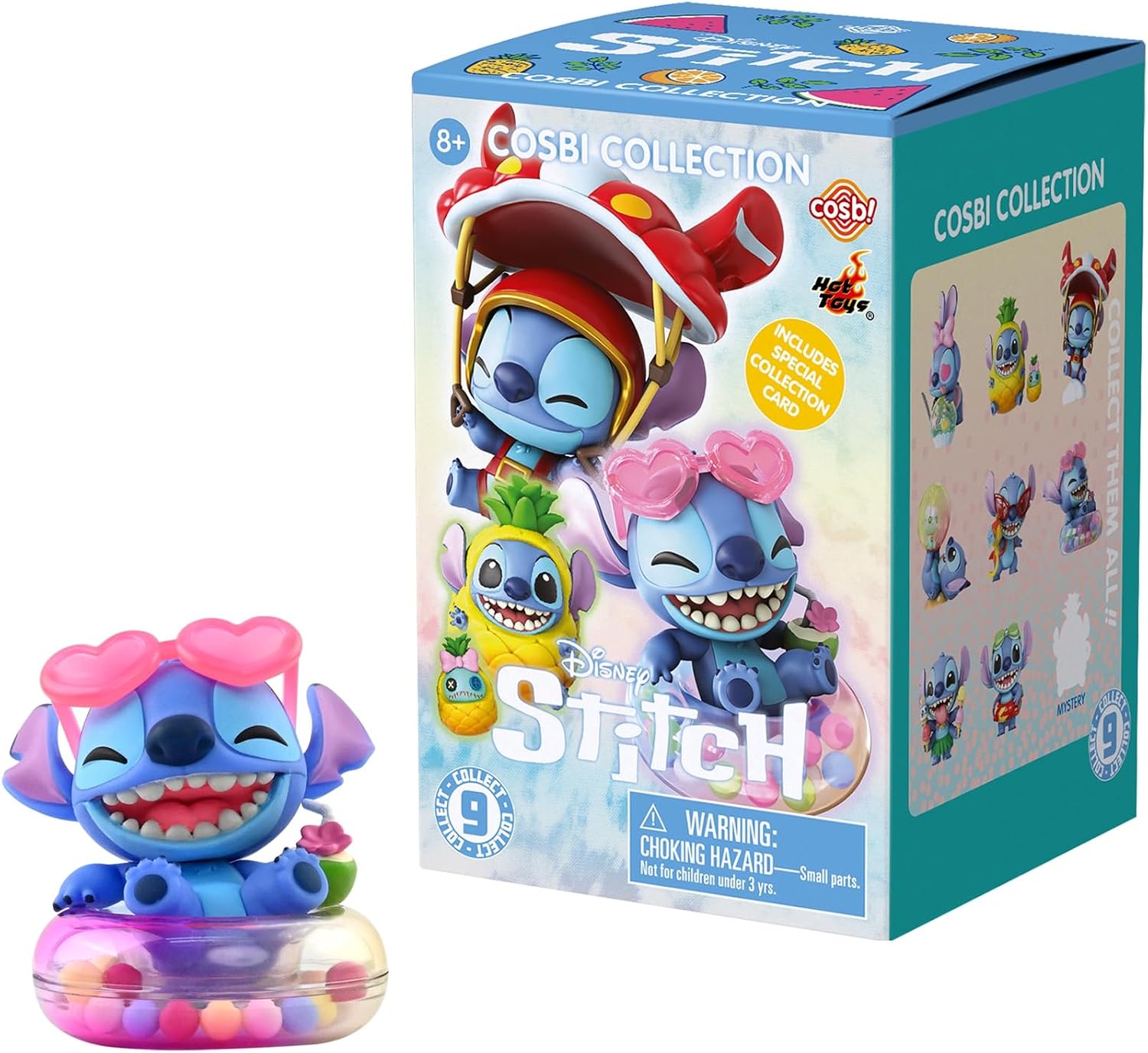 YuMe Stitch Cosbi Figurines Stitch on Holiday Series