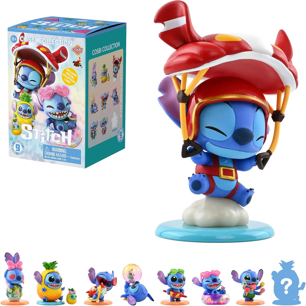 YuMe Stitch Cosbi Figurines Stitch on Holiday Series