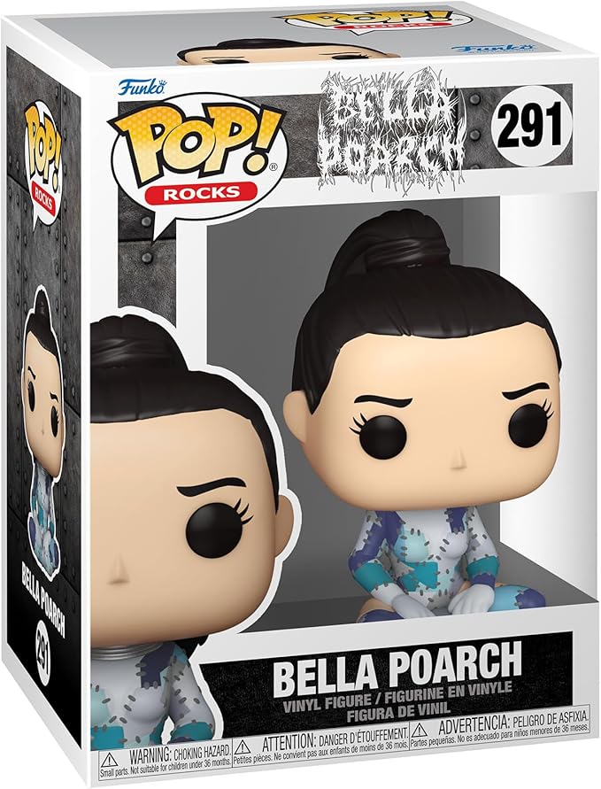 Funko Pop! Rocks: Bella Poarch in Patchwork Outfit #291