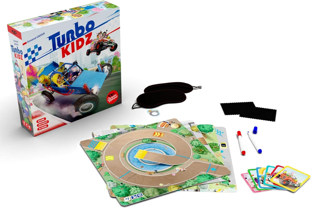 Turbo Kidz | Racing Board Game for Kids and Families