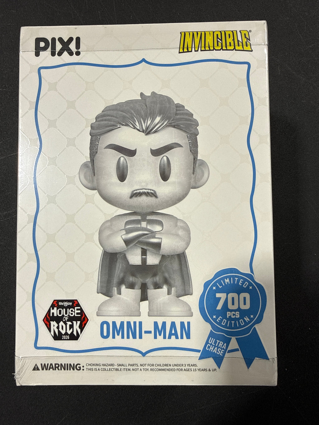 Thrilljoy 2026 House of Rock Exclusive Invincible Omni-Man Pix! (LE 700, Sealed)