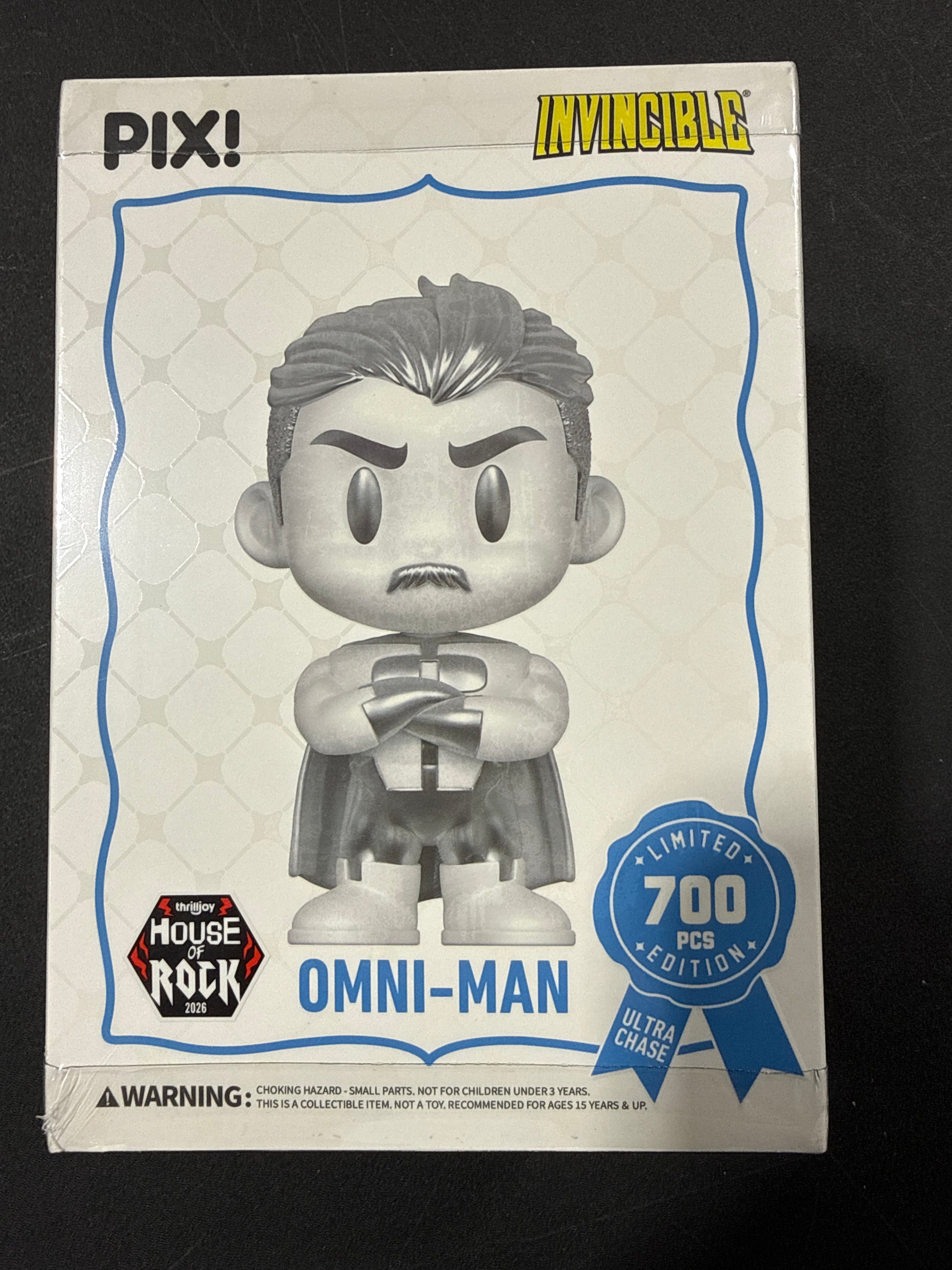 Thrilljoy 2026 House of Rock Exclusive Invincible Omni-Man Pix! (LE 700, Sealed)