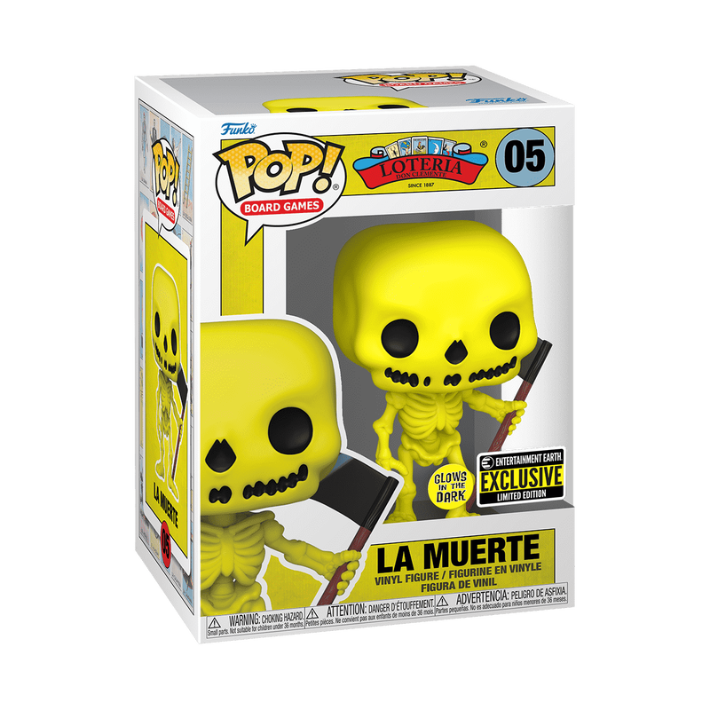 LOTERIA - Don Clemente:  La Muerte - Vinyl Figure Funko Pop!  Board Games