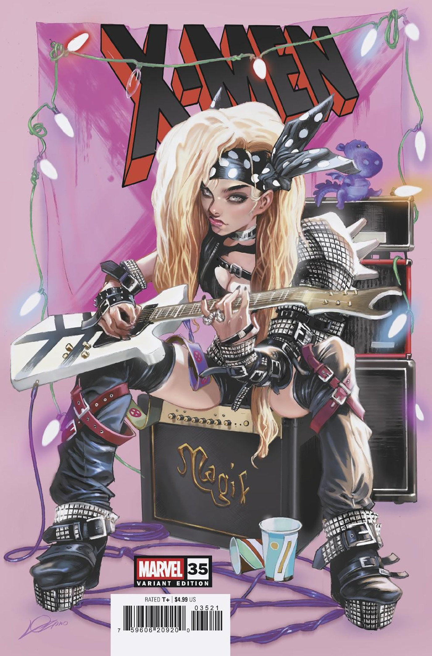 Marvel Comics: X-Men #35 Alexander Lozano '80 S Magik Variant