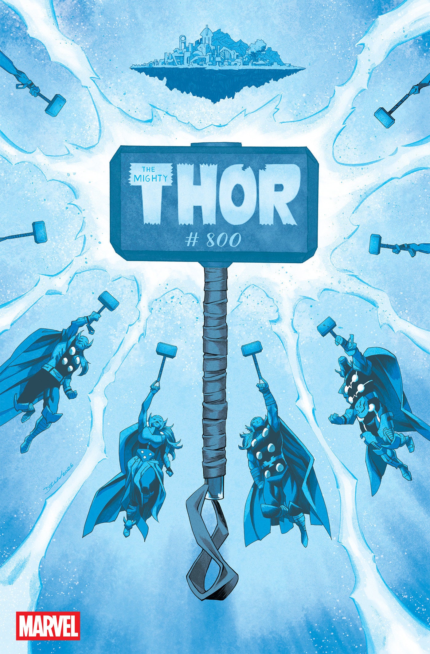 Marvel Comics: Thor #800 Declan Shalvey Foil Variant