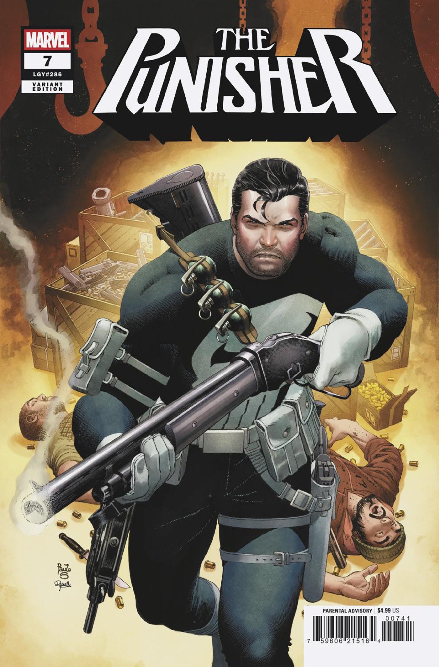 Marvel Comics: Punisher #7 Paulo Siqueira Variant