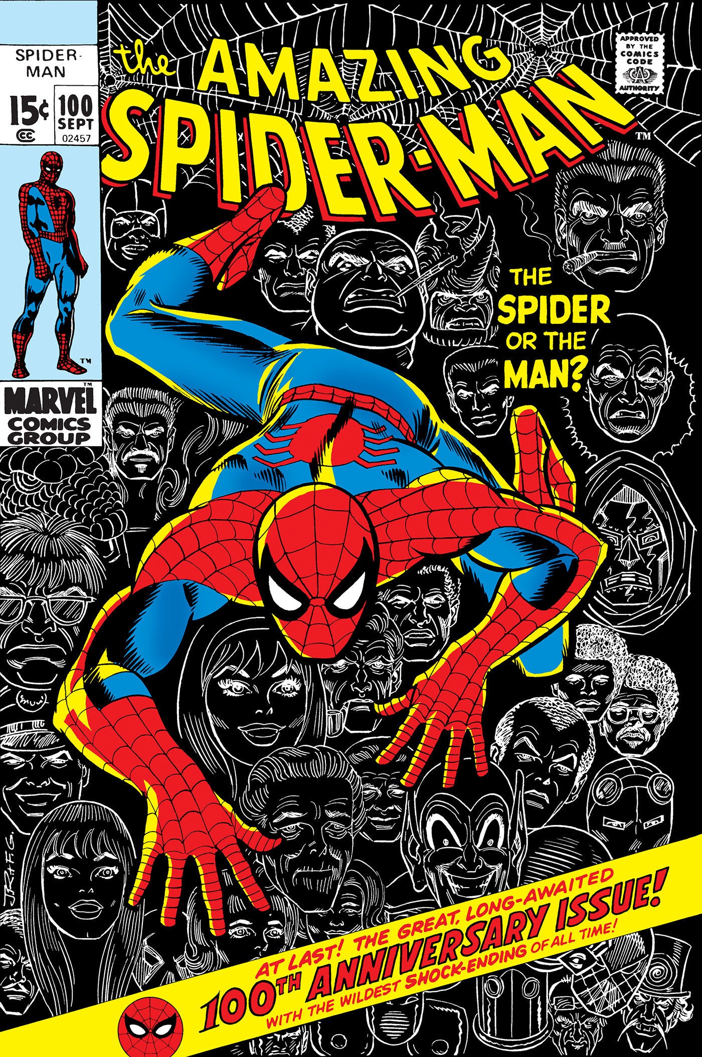 Marvel Comics: Amazing Spider-Man #100 Facsimile Edition Foil Variant