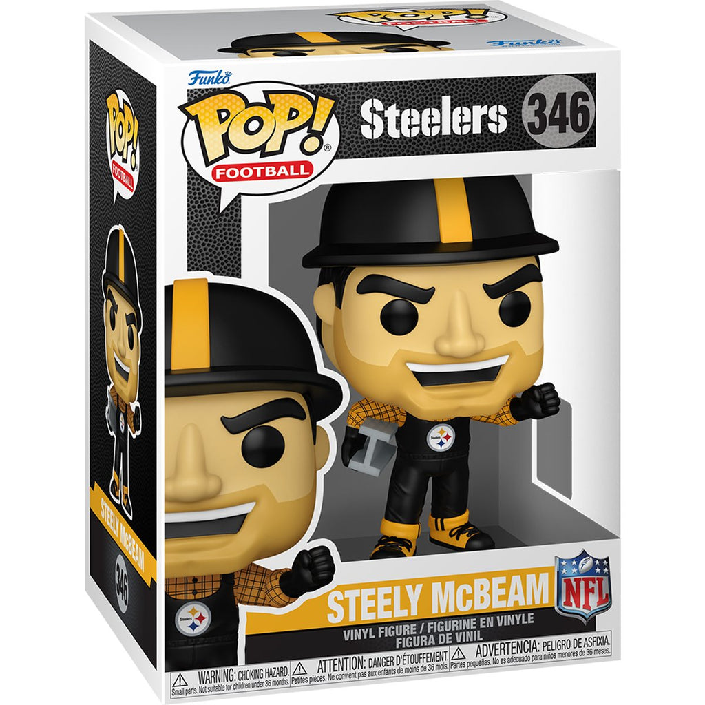 NFL Mascots Throwback Steelers Steely McBeam #346