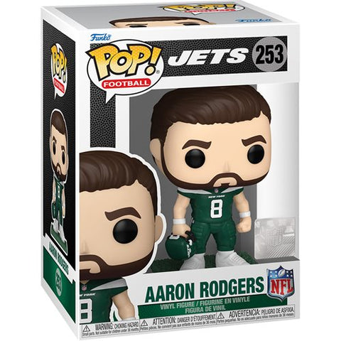 NFL New York Jets Aaron Rodgers Funko Pop! Vinyl Figure #253